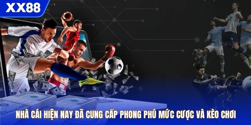 Nhà cái hiện nay đã cung cấp phong phú mức cược và kèo chơi