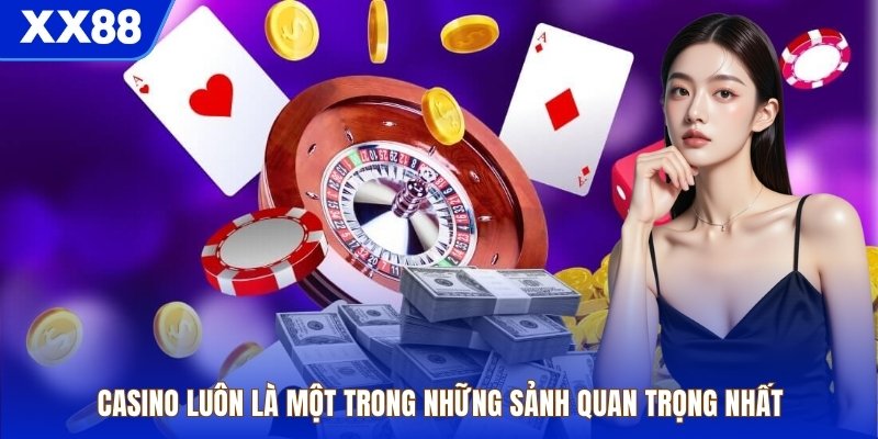 Casino luôn là một trong những sảnh quan trọng nhất
